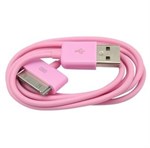 2 Meter iPod/iPhone Kabel (Pink)